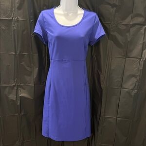 Duluth Trading Co Blue Mini Dress
